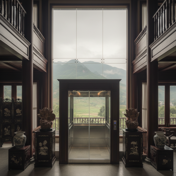 Lắp Đặt Thang Máy Gia Đình Fuji Tại Sơn La Giải Pháp Thẩm Mỹ và Tiện Lợi