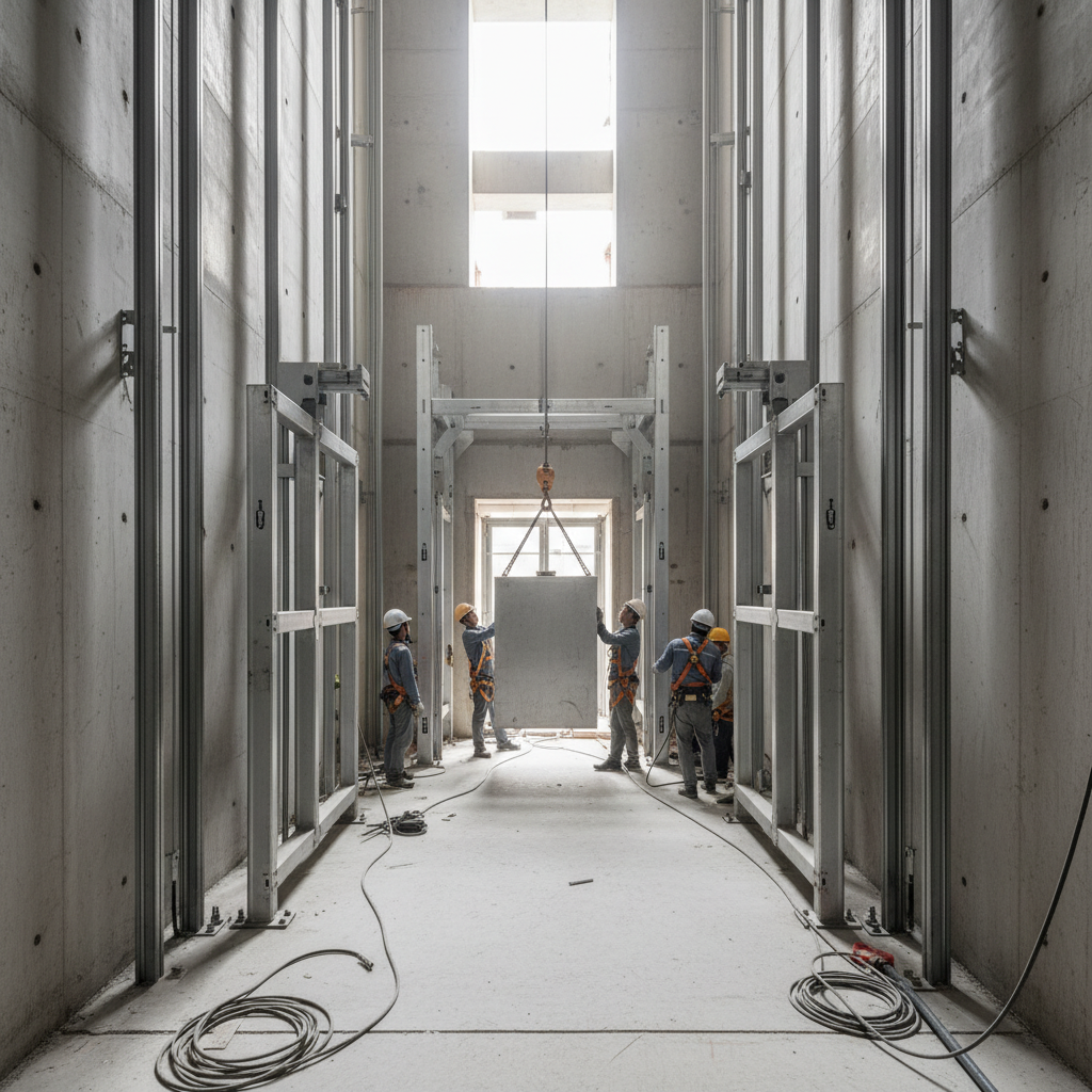 Thi Công Lắp Đặt Thang Máy Fuji Chuẩn Nhật Bản Tại Hà Nội: An Toàn và Chính Xác Tuyệt Đối