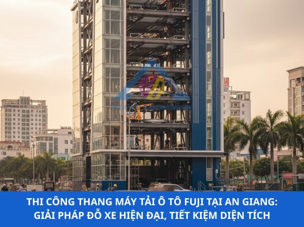 Thi Công Thang Máy Tải ôtô