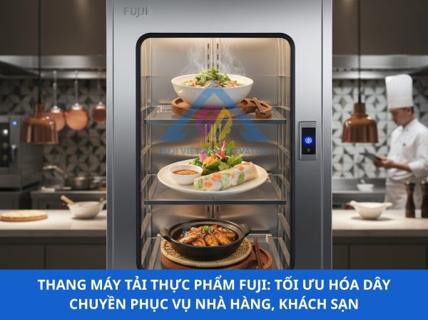 Thi Công Thang Máy Tải Thực Phẩm