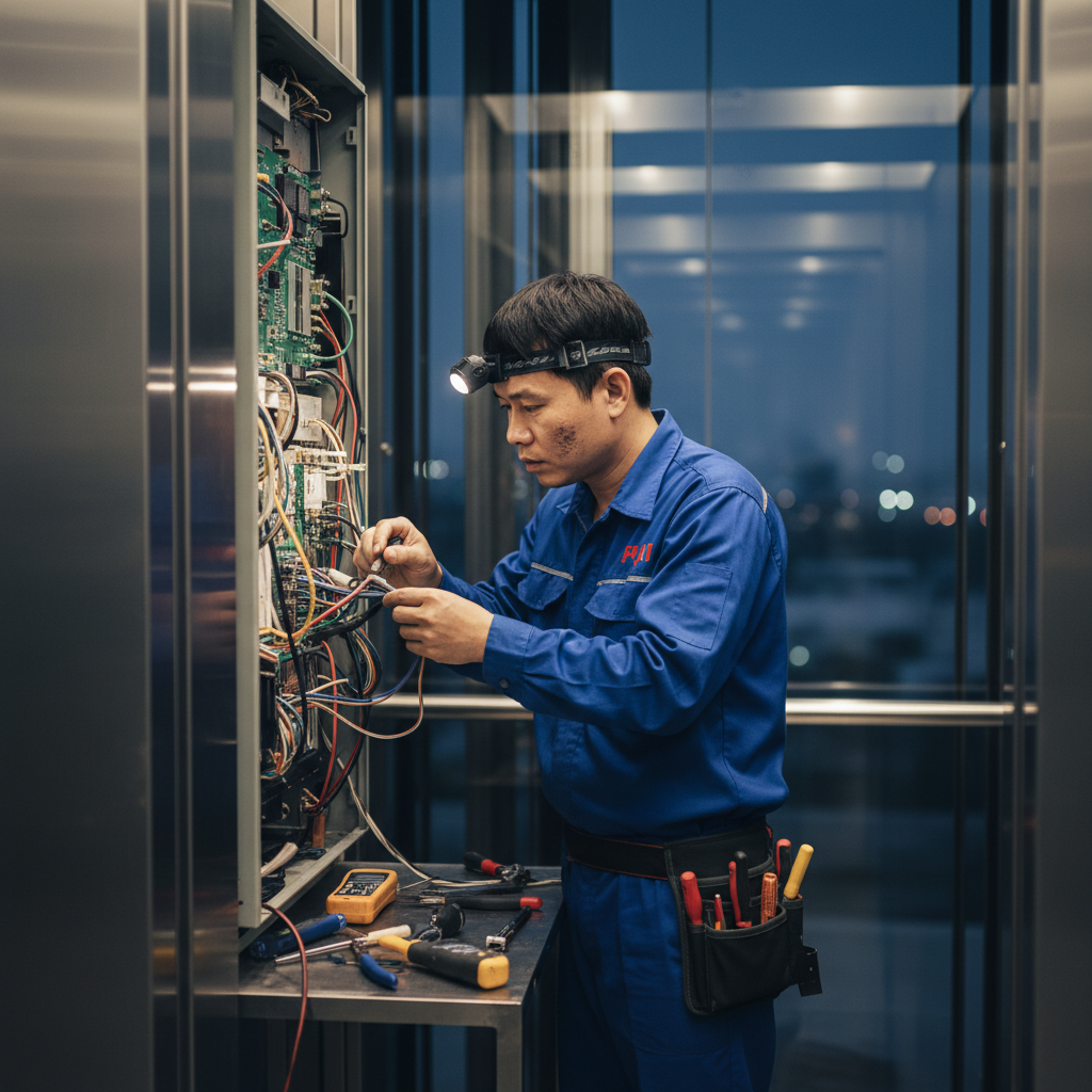 Bảo Trì Thang Máy Fuji Cần Thơ: Dịch Vụ Hỗ Trợ 24/7, Xử Lý Sự Cố Khẩn Cấp Kể Cả Ngày Lễ.