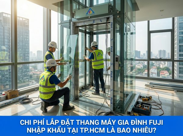 Chi phí lắp đặt thang máy gia đình Fuji nhập khẩu tại TP.HCM là bao nhiêu?