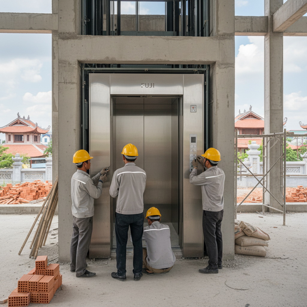 Thi Công Thang Máy Fuji Tại Bắc Ninh – Hơn 10 Năm Kinh Nghiệm, Cam Kết Bàn Giao Đúng Tiến Độ