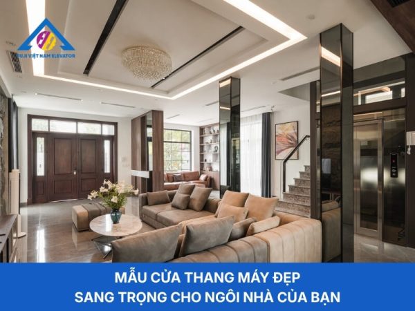 Mẫu cửa thang máy đẹp